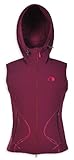 Material: T-SoftShell Tatonka Damen 2 Lagen Softshell Weste Aurich, port red, 44, B243