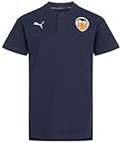 PUMA Polo Junior Azul Marino Valencia C.F. VCF Niño Talla 152 12 años