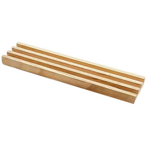 Soporte de Dominó de Madera con Base Antideslizante