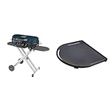 Coleman RoadTrip 285 Portable Propane Grill + Coleman Swaptop Cast Iron Griddle for RoadTrip Grills