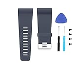 Muovrto Replacement Band for Fitbit Surge,Silicone Watch Strap Sport Watch Band
