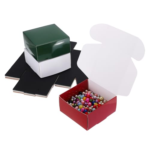 PATIKIL 3.9x3.9x2" X[Mtg{bNX bht 25pbN ~jXNGA ܂肽ݎ_{[ y[p[v[g{bNX sAX O  EFfBO o[Xf[ /zCg/Ntg/bh/_[N