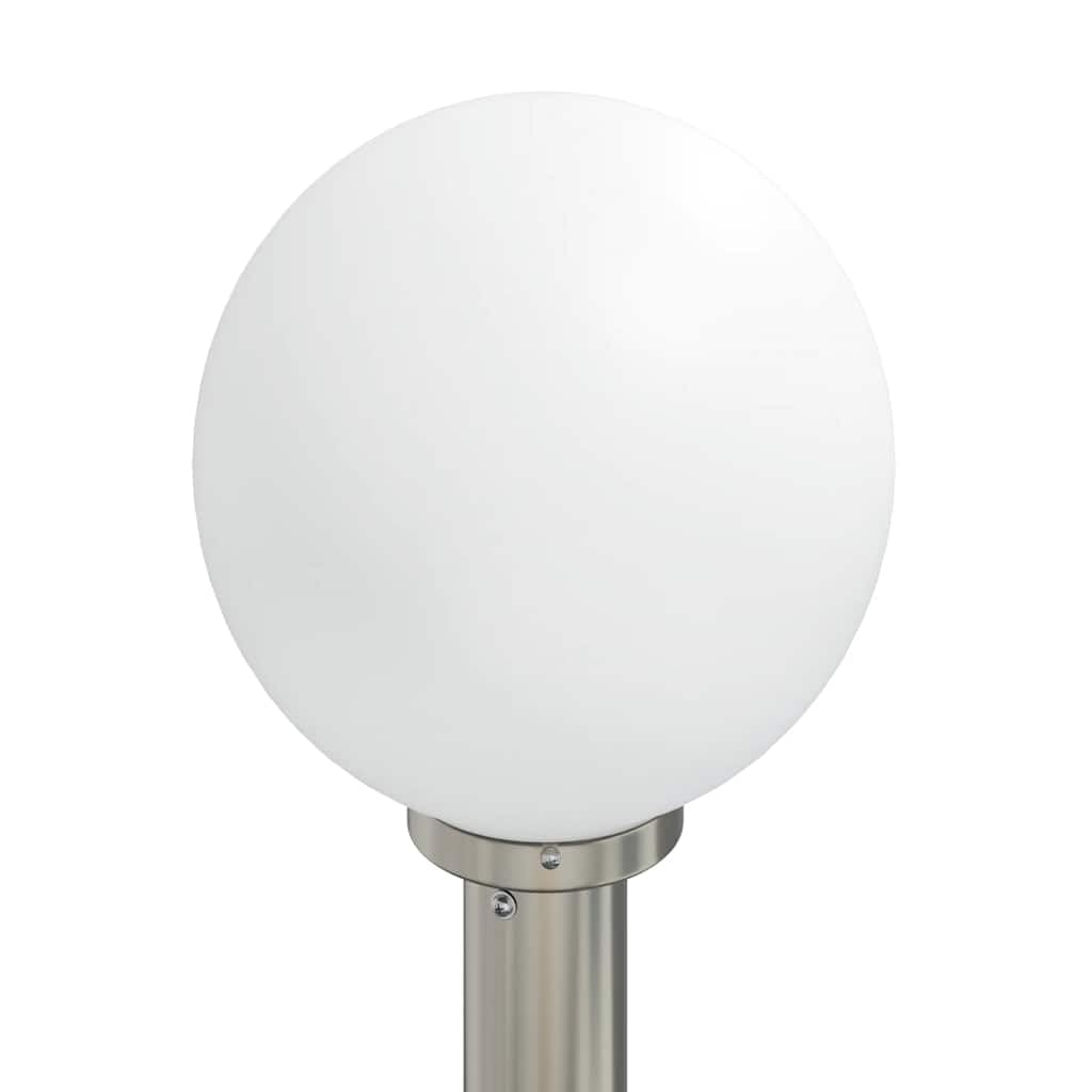 Lampadari con sensore in acciaio inox, 3 pezzi, altezza 80 cm, grado di protezione IP44, per giardino, terrazza, esterno, con diffusore e sensore di movimento per un'illuminazione efficiente e