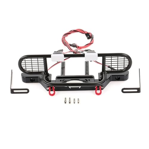 Luces Traxxas TRX-4 parachoques metal para evitar roturas 2