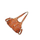 TUXCAXI Luxuriöse, elegante Handtasche mit verstellbarem Riemen, Vintage