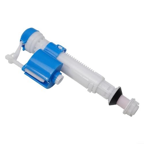 Vanne de chasse d'eau à flotteur à entrée inférieure, robinet de remplissage de toilettes G12 avec niveau d'eau réglable, économie d'eau silencieuse pour baignoire