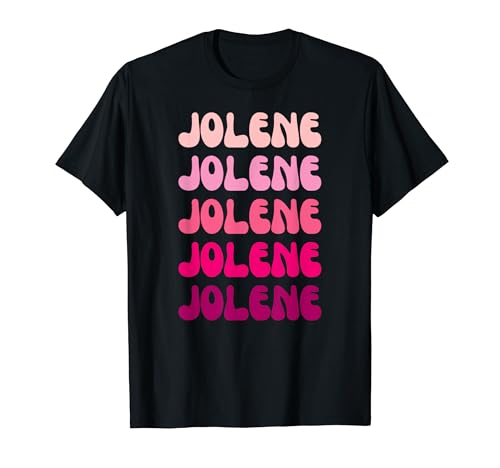 Jolene First Name Minimalist Design T�V���c
