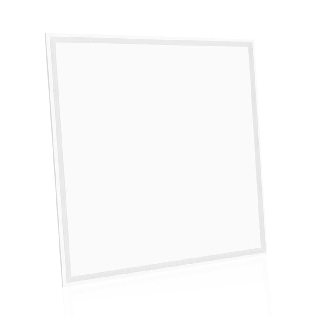 LUVODI LED Ceiling Panel Light, 1 Pack 48W 600x600mm Ultra Slim recessed LED Ceiling Panel Light Cool White high Lumen Super Bright Flat Tile LED Light for Office Bathroom Hallway
