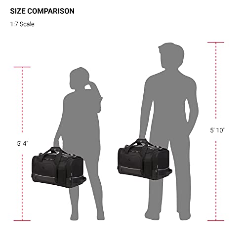 SwissGear Apex Duffle Bag for Travel and Gym with Bungee-Cord System - image 9