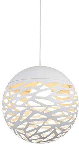 Lustre industriel vintage en métal et fer sculpté pour l'éclairage de restaurant