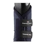 Premier Equine Transportgamaschen Travel-Tech Travel Boots Größe M, Farbe Navy