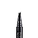 Ownest Liquid Tattoo Eyebrow Pen With Four Tips Brow Pen, Long-lasting Waterproof Brow Gel for Eyes Makeup-BLACK/BROWN