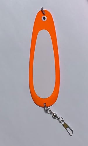 Kokanee Salmon Trolling Dodger: uv “Dreamsickle