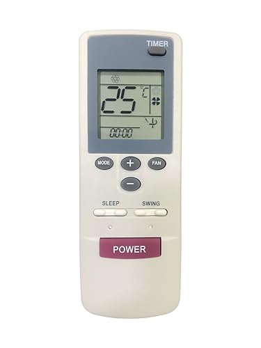 Image of Upix AC Remote No. 128 (No Backlight), Compatible /Replacement for Carrier AC Remote Control (Exactly Same Remote Will Only Work)