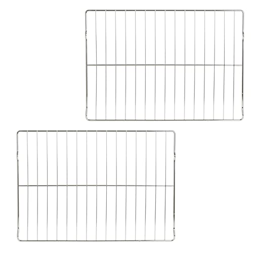 WB48T10063 Oven Rack Replacement for GE General Electric & Hotpoint Range 24 x 17 (2-Pack) Compatible with AP4538468 PS2577619 1550790 AH2577619 EA2577619