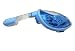 Trax To Tracks TTT10 Youth Full Face Snorkel-Dive Mask provides Anti Fog Snorkeling-this Recreation Dry Snorkel Set comes with Snorkel Bag-Blue- XS- for Children Youth Kids