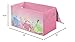Idea Nuova Disney Princess Collapsible Storage Trunk,Pink Fabric Chest Organizer for Kids, Ideal for Bedroom, Playroom, or Nursery – Lightweight, Foldable Design