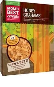Mom's Best - Honey Grahams - 11.5 Oz (Case of 8)
