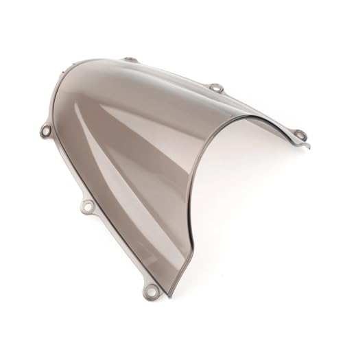 Pare-brise moto double bubble marron pour dévier le vent sur CBR600RR