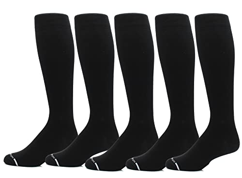 Image of Dr. Motion Compression Socks For Men & Women BEST Graduated Athletic Fit For Walking, Hiking, Running, Nurses 5 Pairs