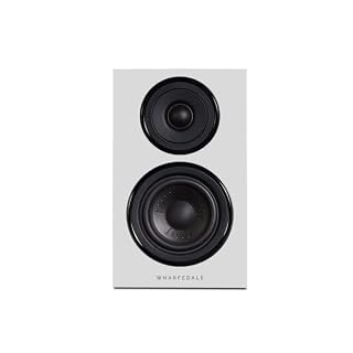 Wharfedale Diamond12.0 Paire d’enceintes passives d’étagère, Blanc - Les Beatles, Paul McCartney, John Lennon, RIngo Starr, George Harrison