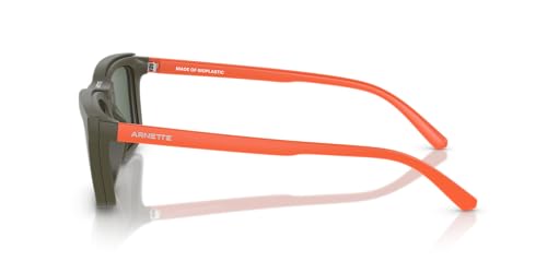 Image of ARNETTE mens An4333 Hypno 2.0 With Sun Clip-ons Rectangular Prescription Eyewear Frames