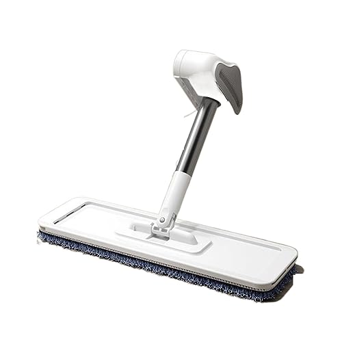 Mopa plana para lavar a mano para el hogar, cocina, casa, limpieza de suelos con almohadillas de trapo escurridor