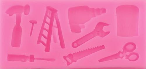Baking Molds 3D Silicone Mould Cake Candy Pastry Tools Decorating Reusable Non-stick Mini Tools 9 Cav Sugarcraft Fondant Gum Paste Chocolate Making Crafts Mold Soap Decorations 1Pcs