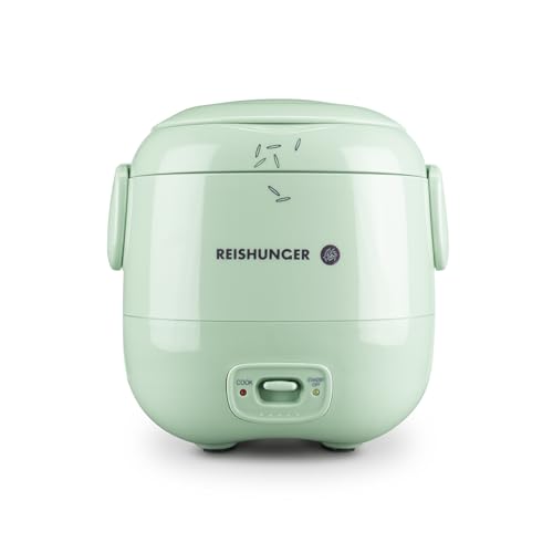 REISHUNGER Mini Reiskocher, salbeigrün | 0,3 L - 1-2 Portionen |...