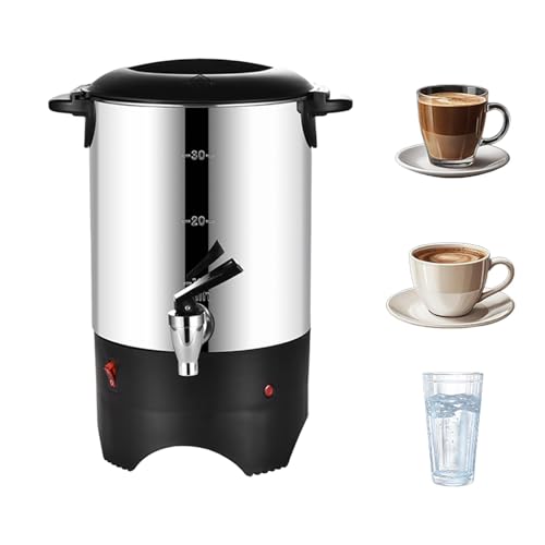 Dispensador de Chocolate Caliente y frío, cafetera Comercial, Calentador automático 1000 W, antiobstrucción, Control preciso Temperatura, calefacción eficiente para restaurantes, hogar, Eventos Dispensador de Chocolate Caliente y frío, cafetera Comercial, Calentador automático 1000 W, antiobstrucción, Control preciso Temperatura, calefacción eficiente para restaurantes, hogar, Eventos