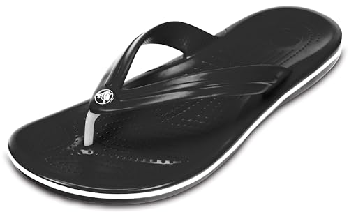 Crocs Unisex Adult Crocband Flip Flop Sandals, Black, 6...