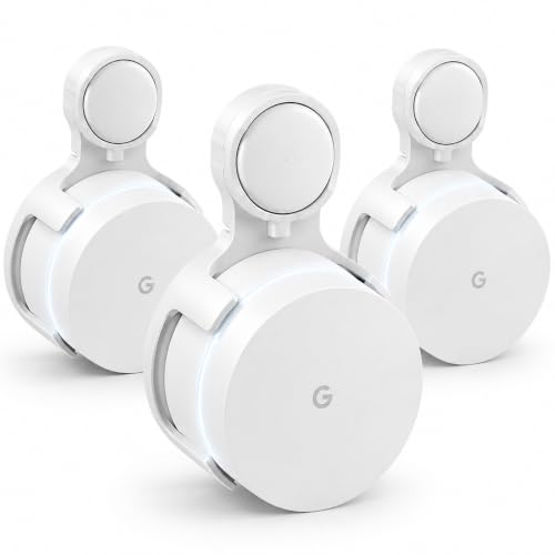 Google WiFi Outlet Wall Mount 3 Pack for AC1200 GA00157-US Mesh Router