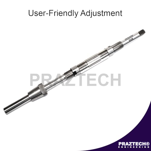 PRAZTECH Long Pilot HSS Blade Adjustable Expanding Hand Reamer | KINGPINS Ream | Repair Work | Workshop Tool DIY (H9 : 25/32" - 27/32" (19.8-21.4) mm) by PRAZTECH - Image 5