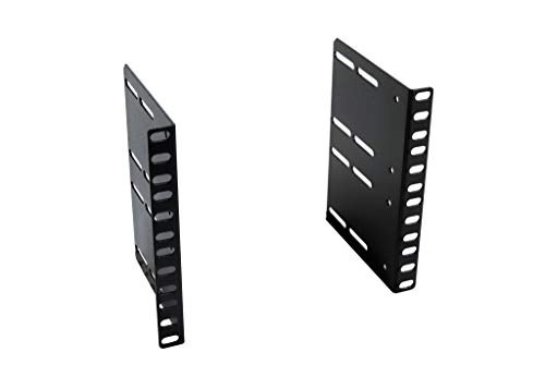 IAB005E-4U 4U X 5 inch Rackmount L Shape Brackets for Industrial Standard 19 inch 2 Post or 4 Post Rack Cabinet.