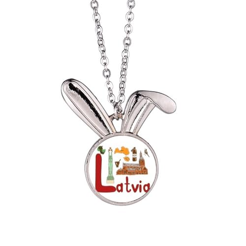 Collier Lettonie et son pendentif lapin pour sublimer vos tenues bohèmes