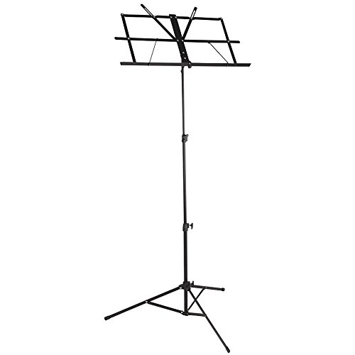 55511685 Compact Folding Music Stand Black Amazon.in Industrial