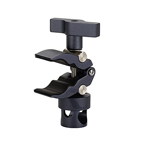Image of 9.Solutions Python Clamp Mini, Unique Grip Head that Fastens onto Rods Ranging in Diameter from 1 /4 inch to 5 /8 inch, Max Load: 11lbs, 9.VB5079, Crab Clamp Rod Clamp