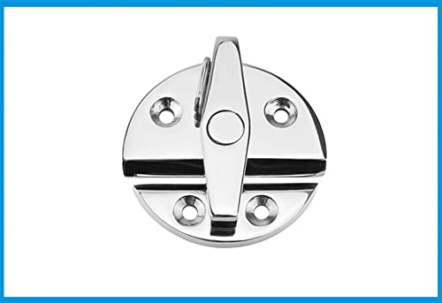 Serrure de porte coulissante à pêne pour trappe d'armoire et van - 4