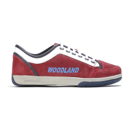 Image of Woodland Men Red Sneakers