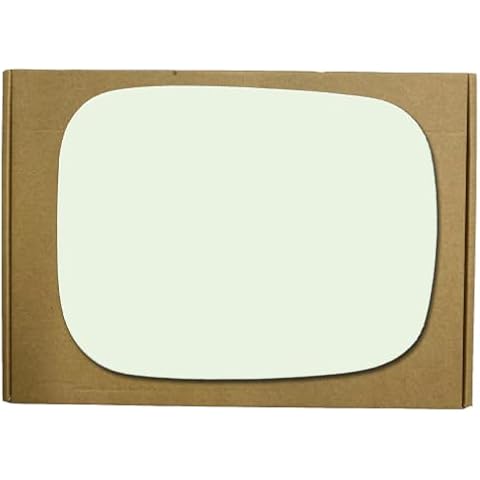 Adanz Replacement Side Mirror Glass fit for volvo | V70 2007-2010 XC70 2007-2010 XC90 2007-2014 Passenger Right Side RH With Adhesives Cover