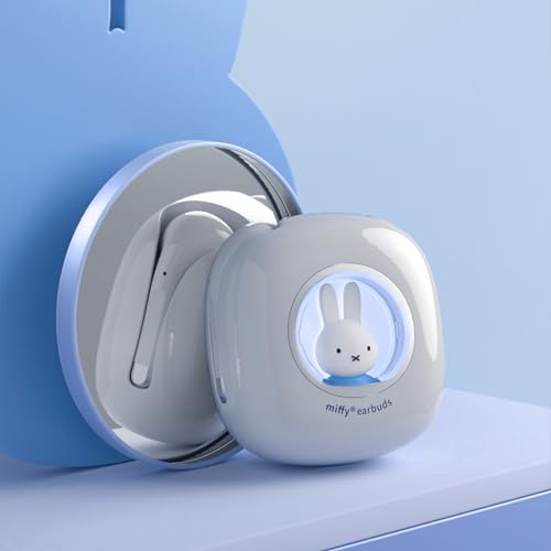 Image of Miffy Bluetooth Wireless Earbuds Headset (Bule)，IPX5 Waterproof Ear Buds Headphones