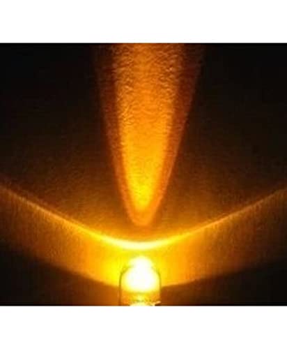 Transparent 02-27 5mm LED Yellow Light-Emitting diode 100 PCS/LOT
