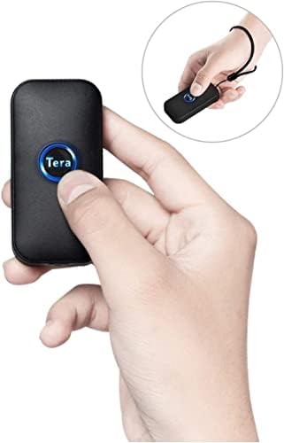 （11:30時点） Tera 小型 バーコードスキャナー 2次元 1次元： QRコード対応 技適マーク付き 有線＆無線 USB 2.4G Bluetooth対応 液晶表示バーコード読み取り 連続読み込み 充電式 手持ち式 ワイヤレス 図書館 店舗 オフィス 物流 倉庫 スマホ タブレットなどに適用 型番 1100