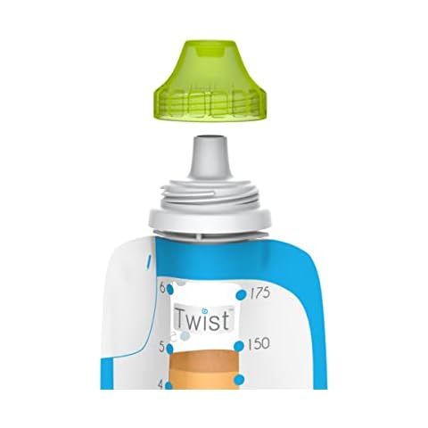 Kiinde Foodii Baby Food Storage System, Reusable Snack Spout Attachments, 2-Pack Cover