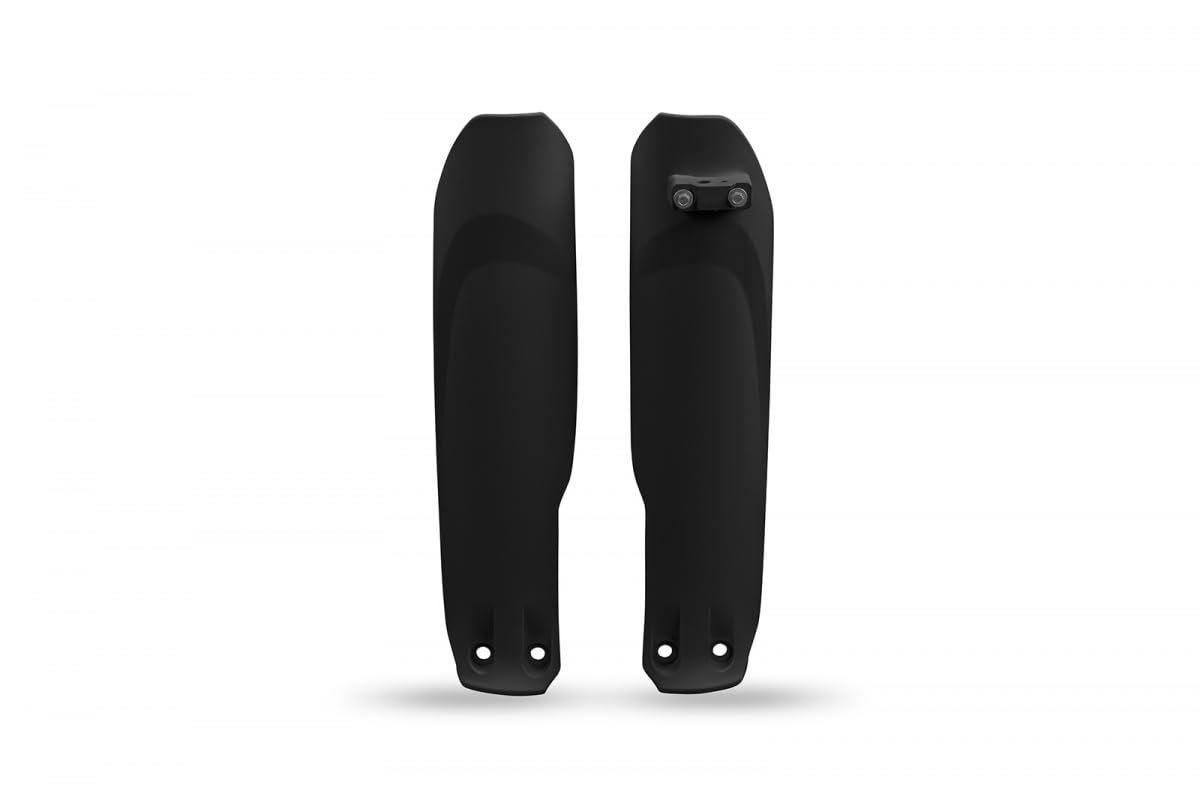 UFO PLAST Black Beta RR 250 2020-2024 Shin Guards