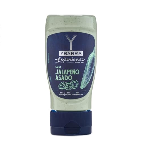 Ybarra Salsa Experience Sabor Jalapeño Asado Sin Conservantes, 250ml