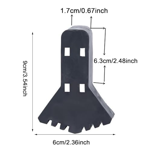 Image of SECRET DESIRE 4 Pieces Ladder Foot Cover Ladder Accessories Rubber Cushion Ladder Feet Mat|Tools|Ladders