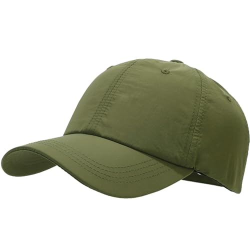 Image of Waterproof Baseball Cap Breathable UPF50+ Caps for Men Women Outdoor Sport Adjustable Rain Quick Dry Hat