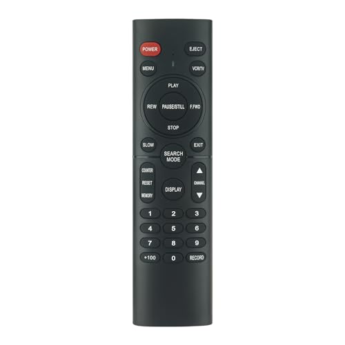 Télécommande VCR NA351 de remplacement prête à l'emploi pour lecteur Sylvania Emerson et Funai