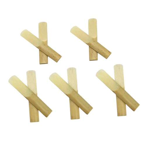 Toddmomy 10pcs Professional Clarinet Made of Natural Materials Easy Installation for Student Musicians